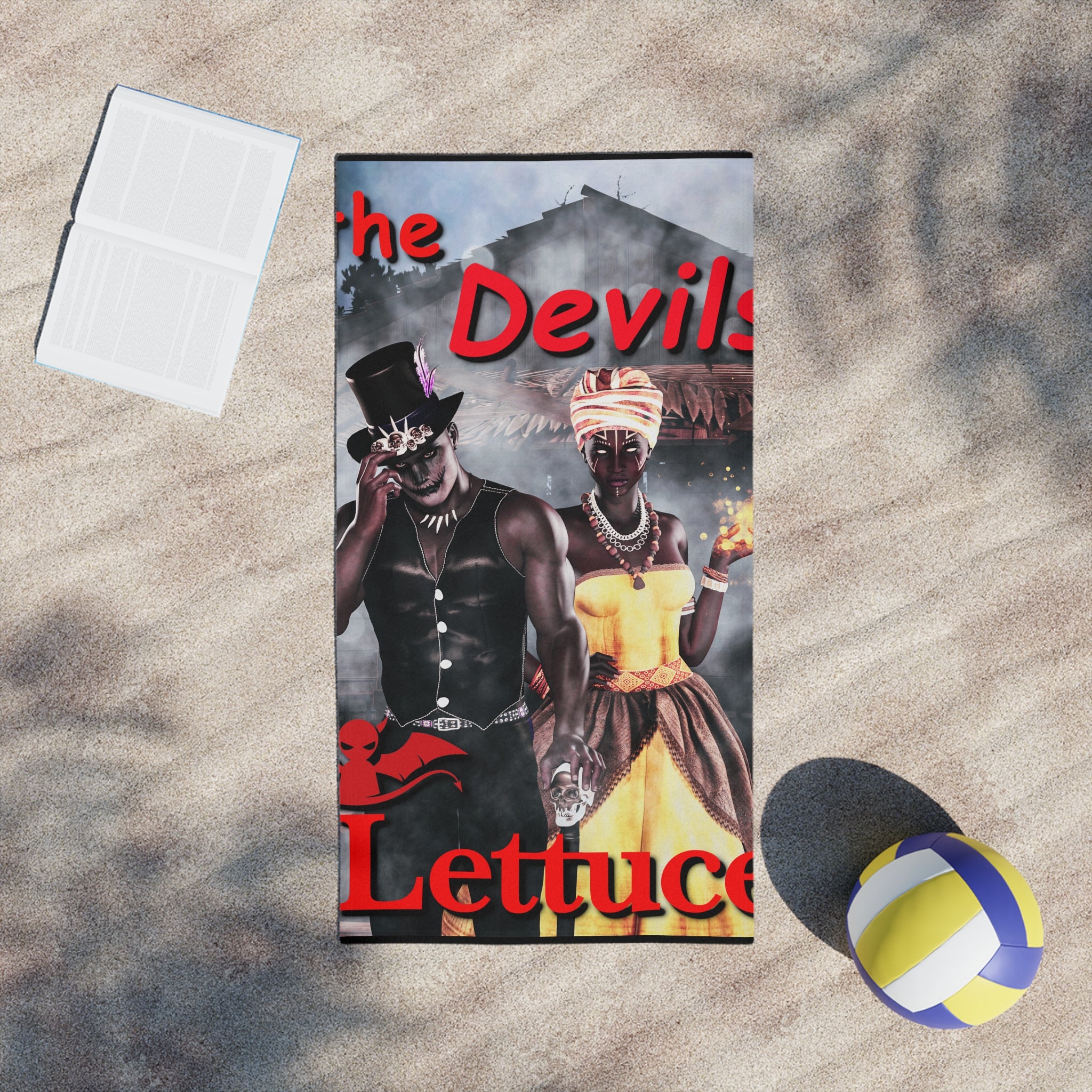 Beach Towels, Devil's Lettuce Series 1(royalty)