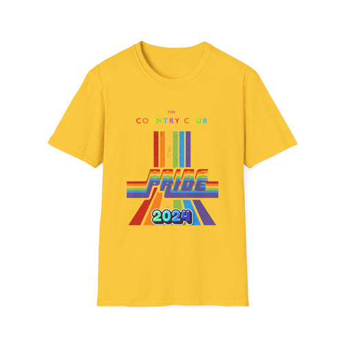 Country Club Gay Pride Unisex Softstyle T-Shirt