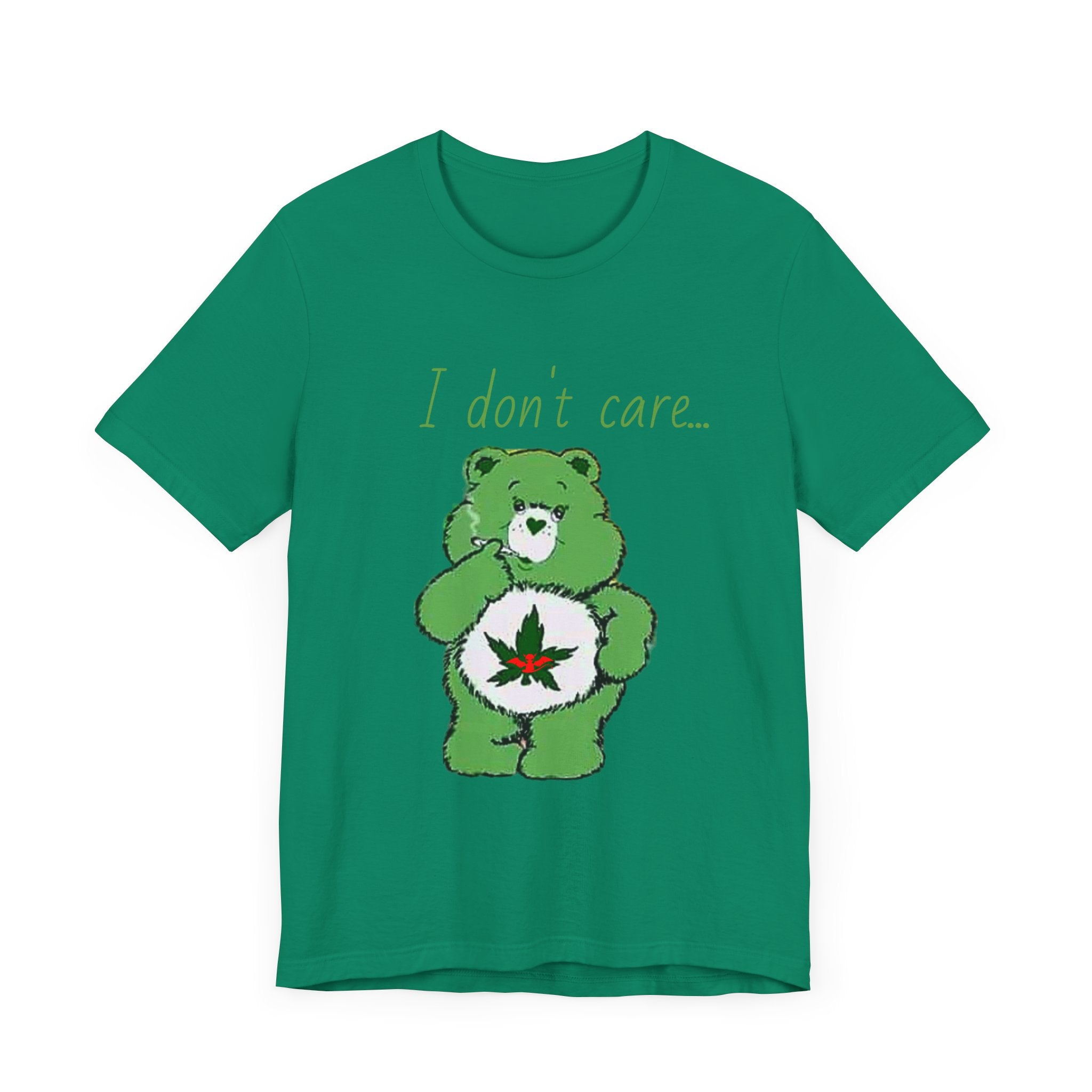 I don't care bear Short Sleeve Tee