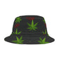 Devil's Lettuce Bucket Hat (AOP)