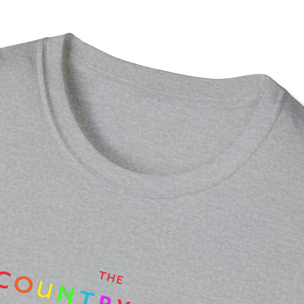Country Club Gay Pride Unisex Softstyle T-Shirt