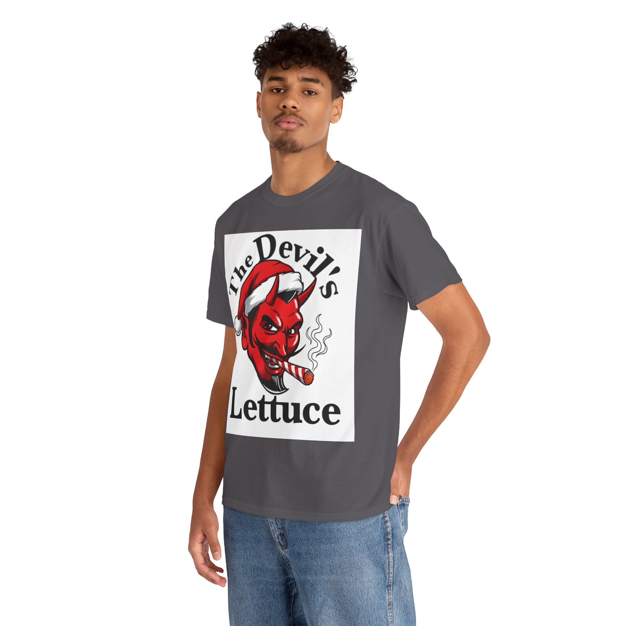 Devil's Lettuce Logo / Christmas Cotton Tee