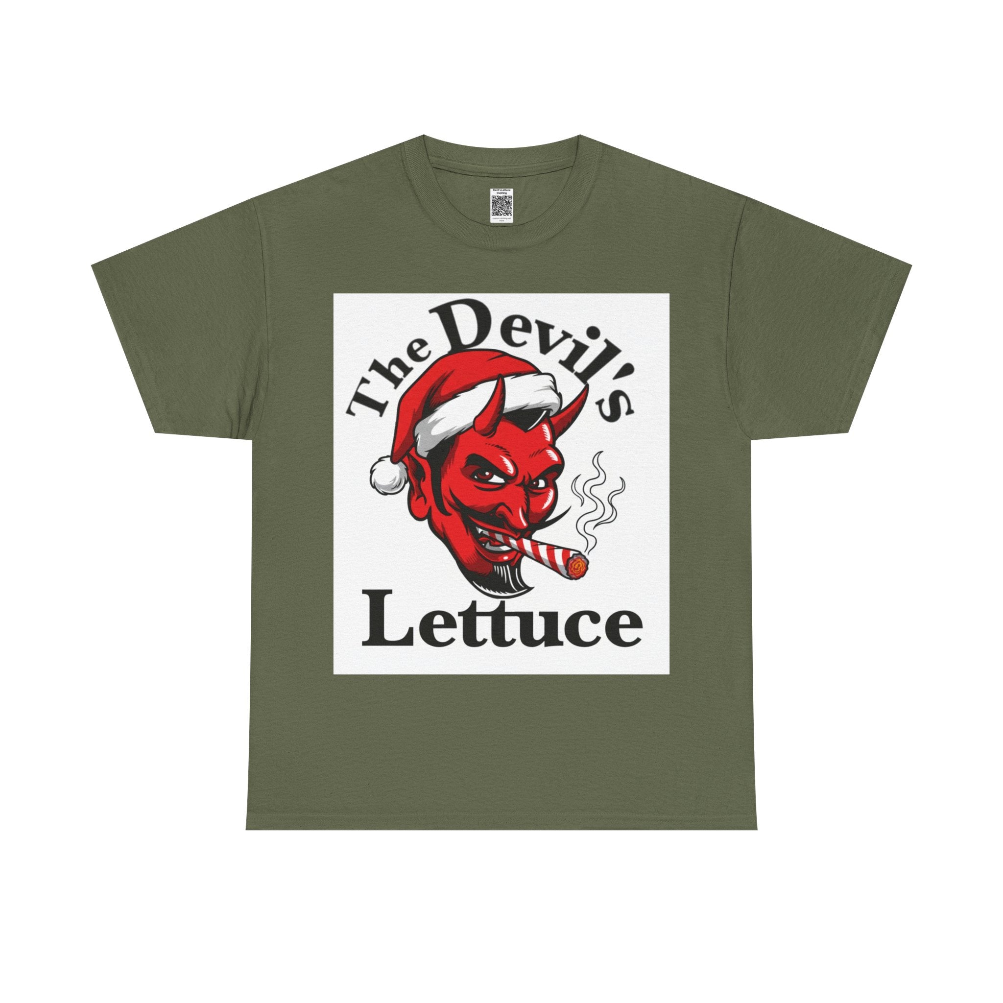 Devil's Lettuce Logo / Christmas Cotton Tee
