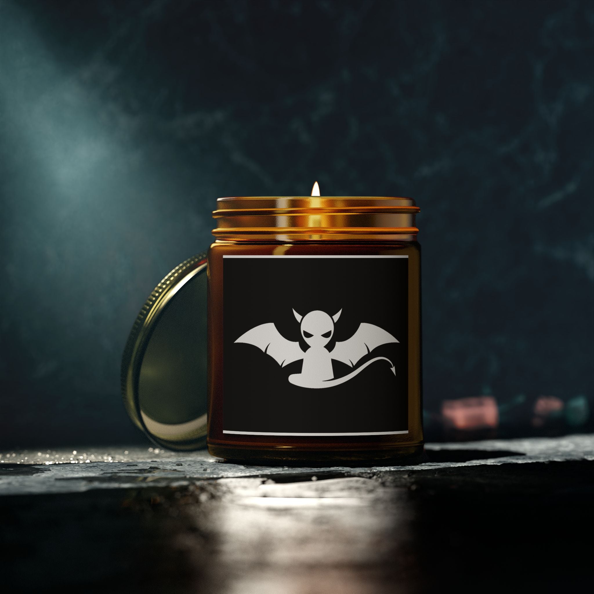 Scented Coconut Apricot Candles (4oz, 9oz)