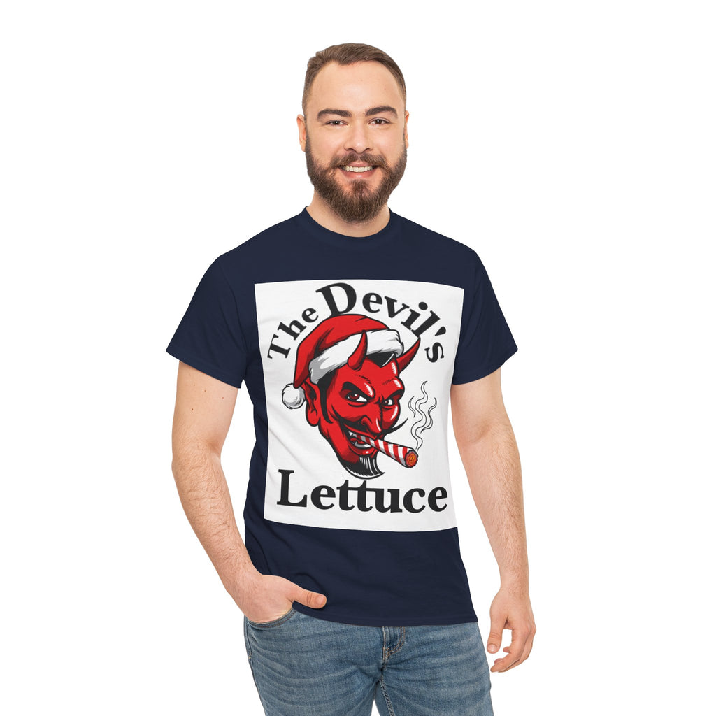 Devil's Lettuce Logo / Christmas Cotton Tee