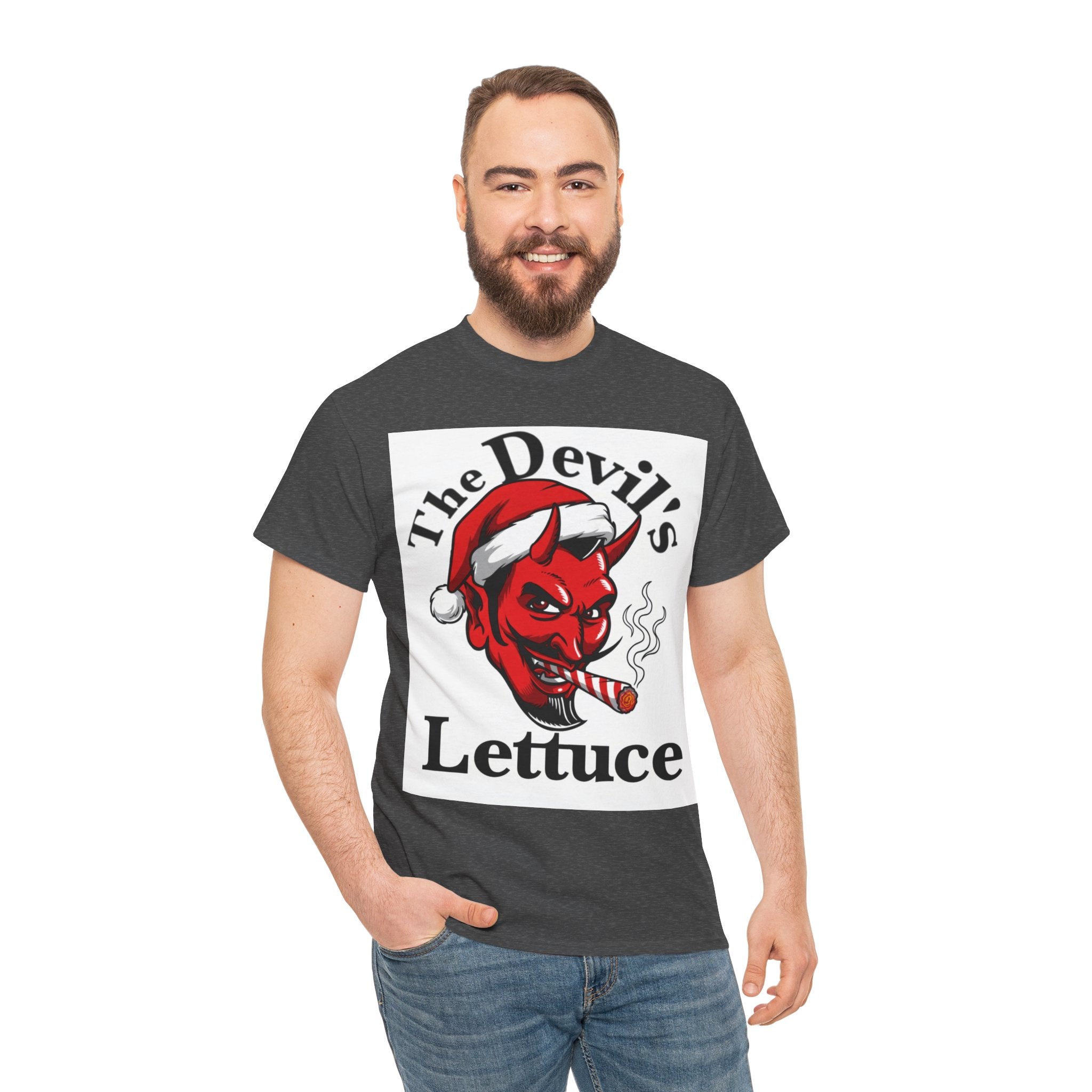 Devil's Lettuce Logo / Christmas Cotton Tee