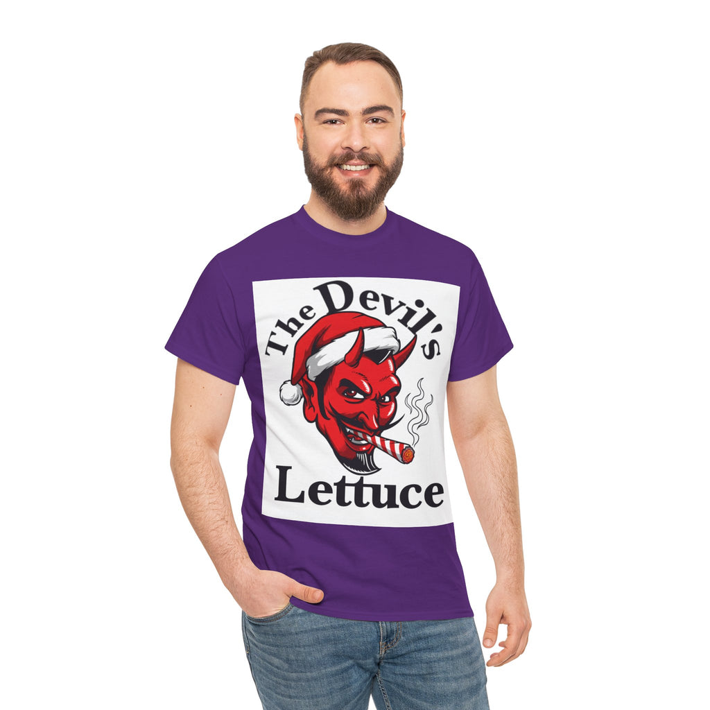 Devil's Lettuce Logo / Christmas Cotton Tee
