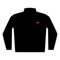 Embroidered Red Bat Chest Quilted Jacket
