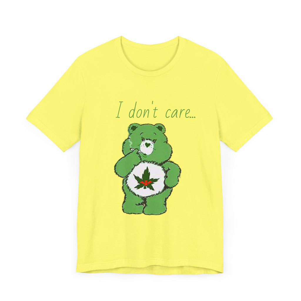 I don't care bear Short Sleeve Tee