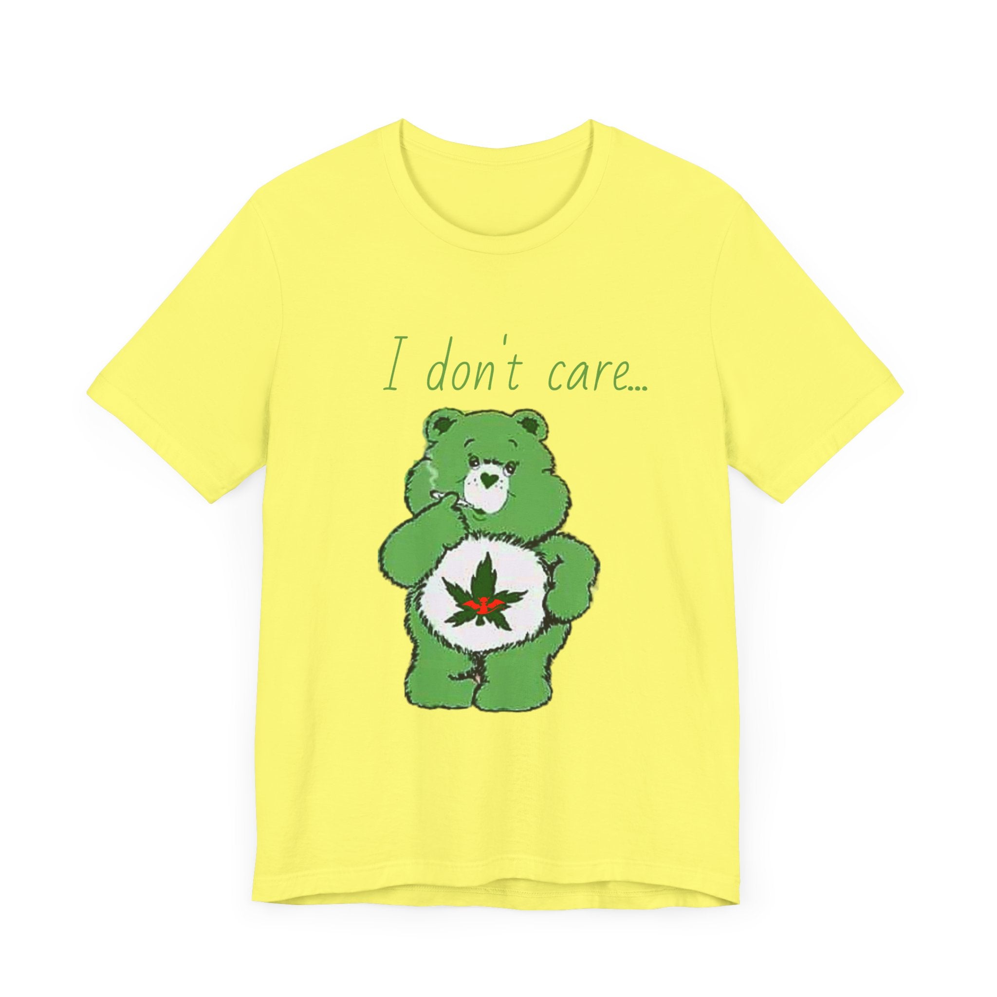 I don't care bear Short Sleeve Tee