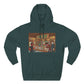 Camp Kush at Crystal LakeThree-Panel Fleece Hoodie, Cozy Casual Wear, Graphic Hoodie for Festivals, Men's and Women's Fashion, Perfect Gift for Stoners