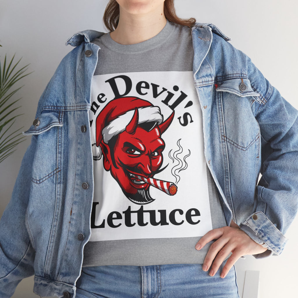 Devil's Lettuce Logo / Christmas Cotton Tee