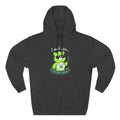 "I don't care" bear Graphic Hoodie for Festivals, Men's and Women's Fashion, Perfect Gift for Stoners