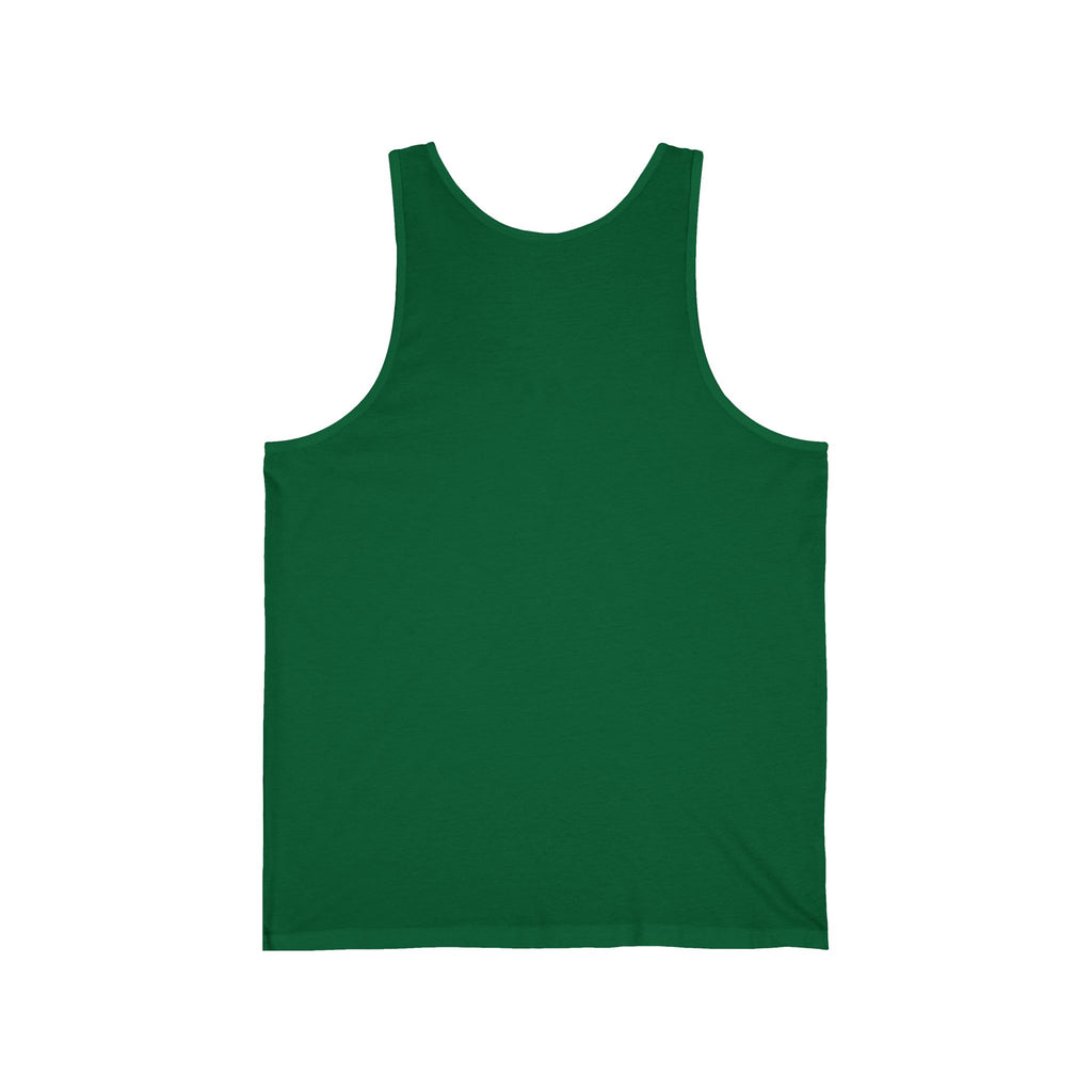 Chill Blaze Repeat Tank Top — Beach Vibes Cannabis Graphic Tank