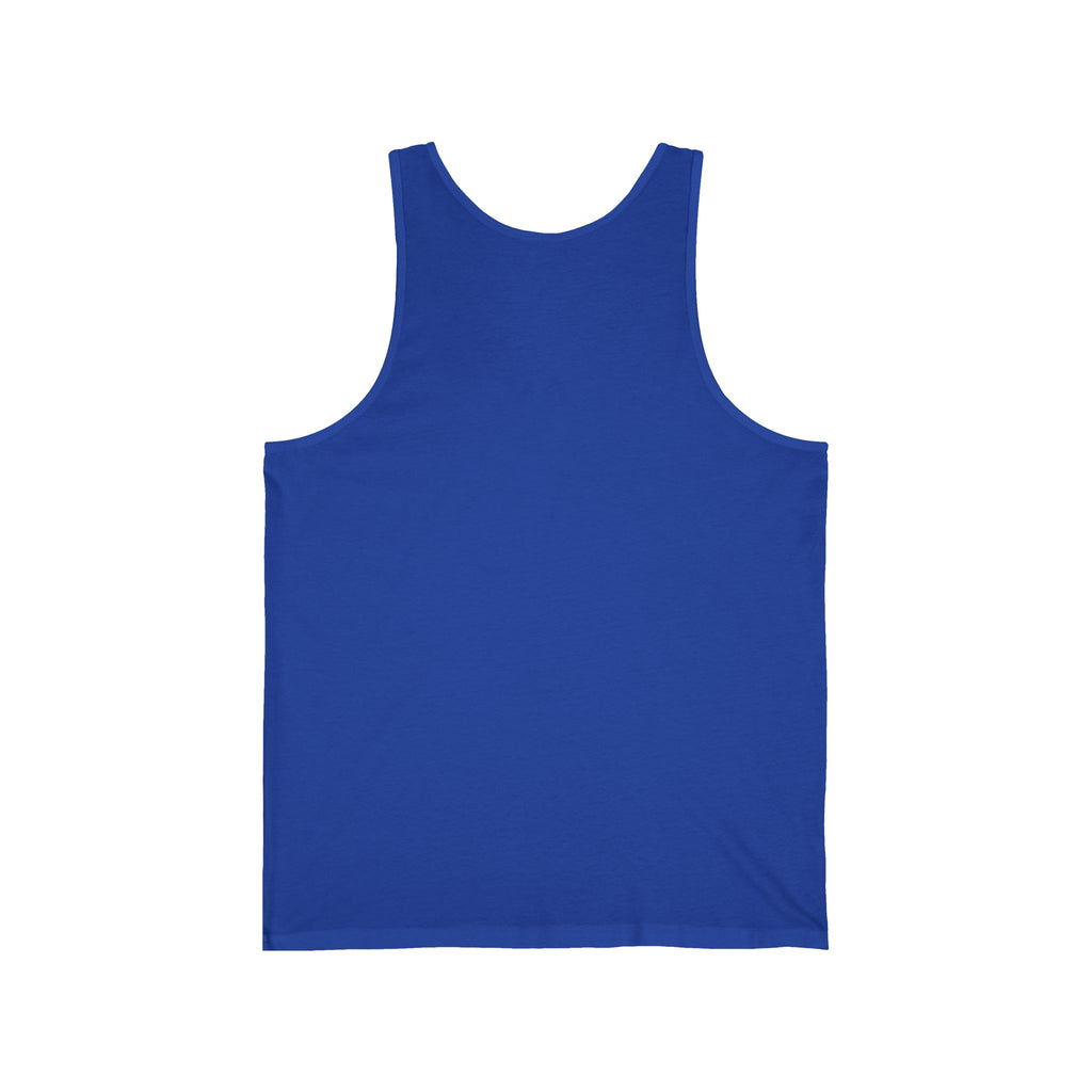 Chill Blaze Repeat Tank Top — Beach Vibes Cannabis Graphic Tank