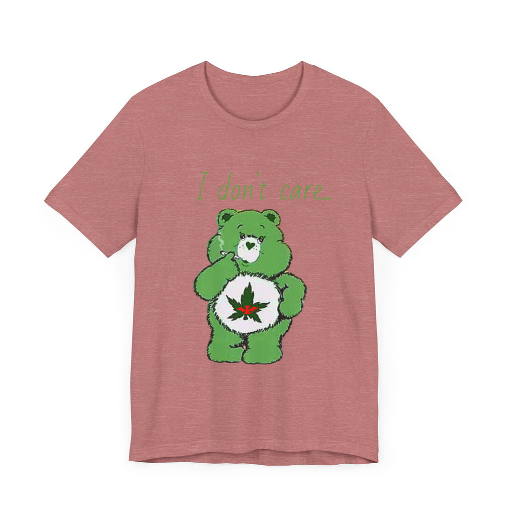 I don't care bear Short Sleeve Tee