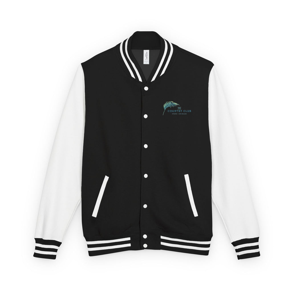 Letterman Jacket - The Country Club Palm Logo Varsity Jacket
