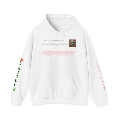 Jason V. - Bud-tender Hoodie: Cozy Lettuce-Themed Sweatshirt, Perfect for Holidays, Gift for Foodies, Casual Comfort, Unique Style