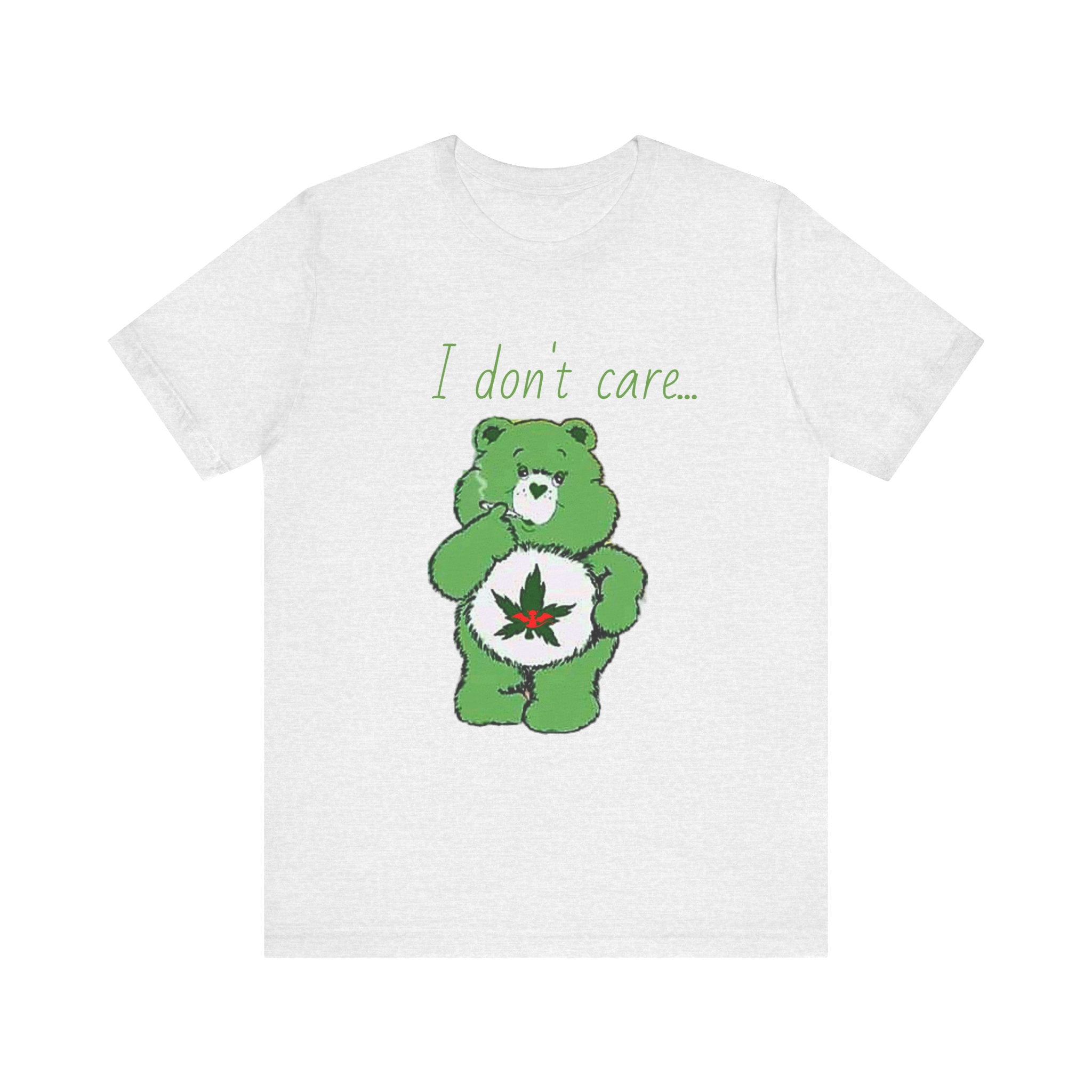 I don't care bear Short Sleeve Tee