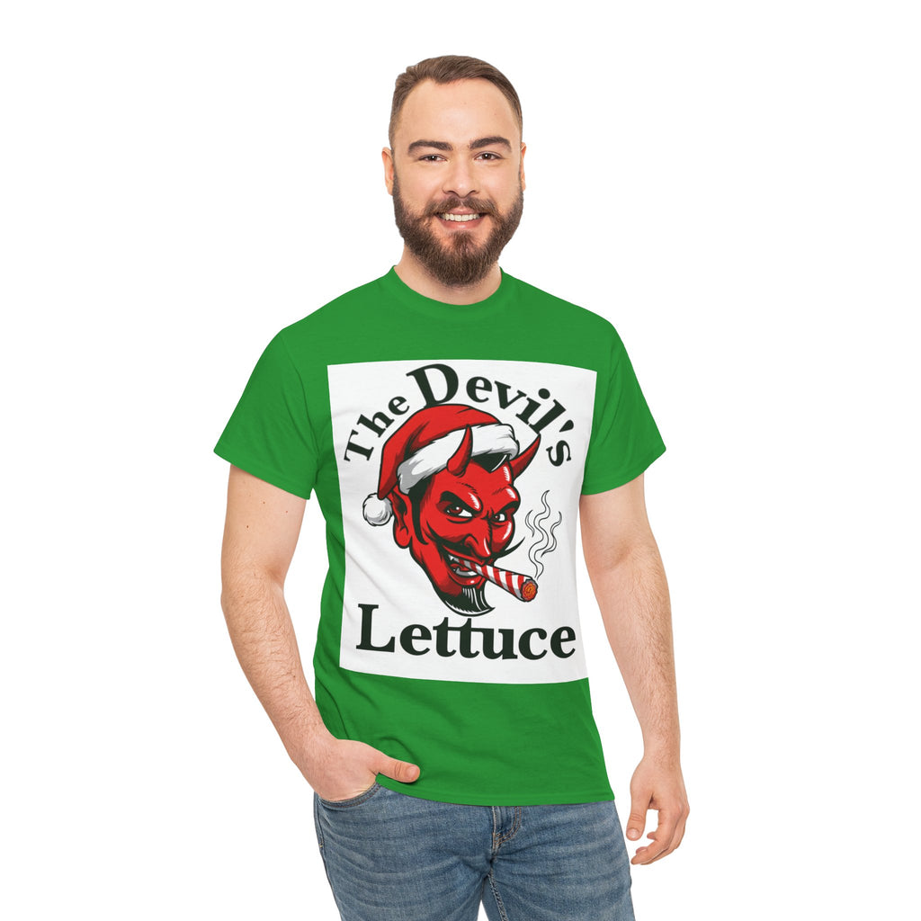Devil's Lettuce Logo / Christmas Cotton Tee