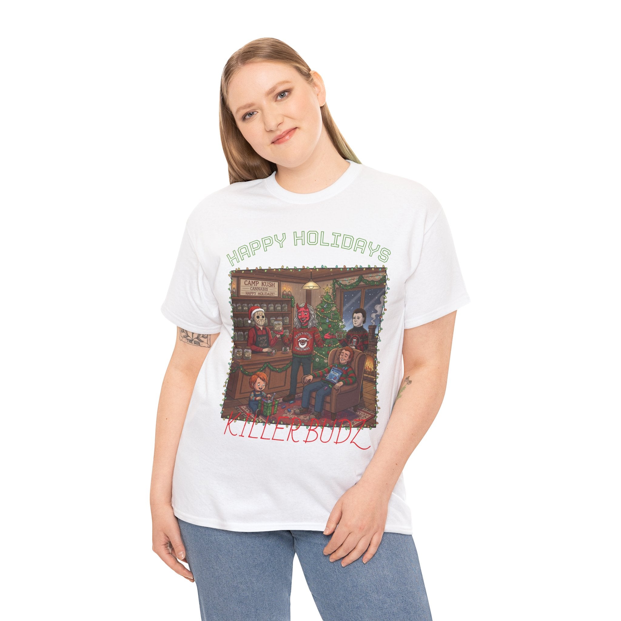 Happy Holidays!/Killer Budz Cotton Tee