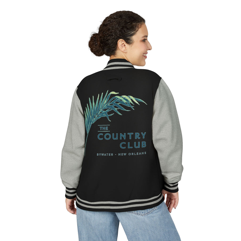 Letterman Jacket - The Country Club Palm Logo Varsity Jacket
