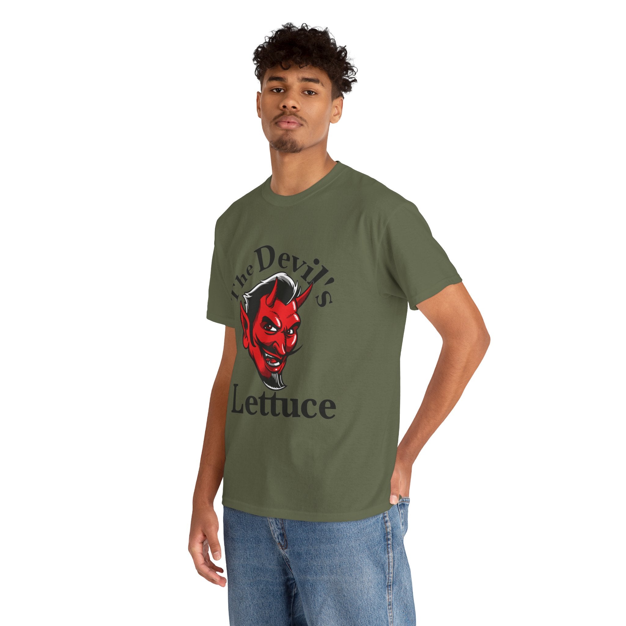 Devil's Lettuce Logo Cotton Tee
