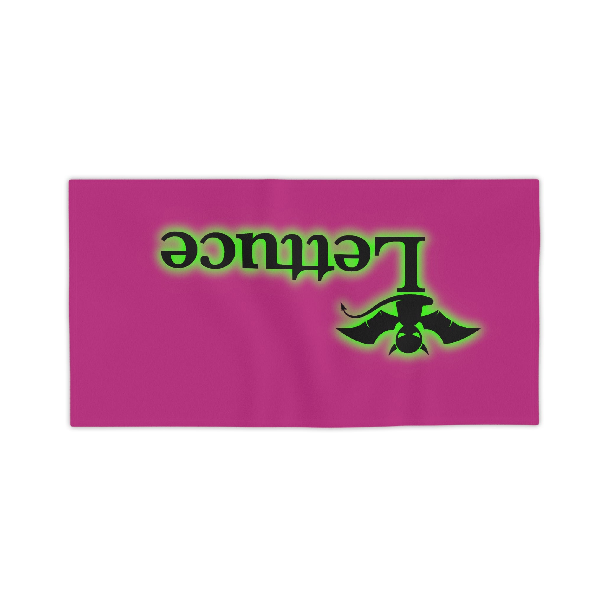 Devil's Lettuce Beach Towels Pink