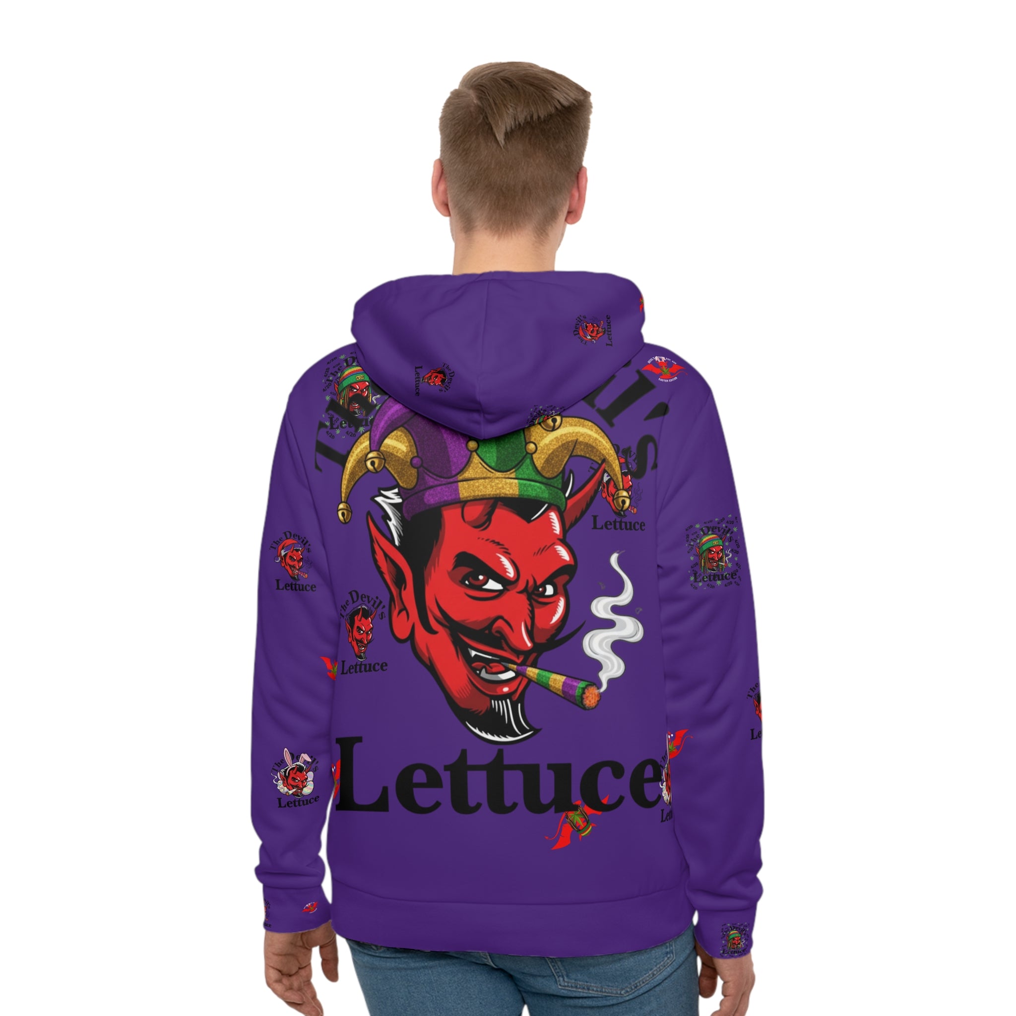 Devil's Lettuce Seasons Hoodie(Mardi Gras Series purple) – The
