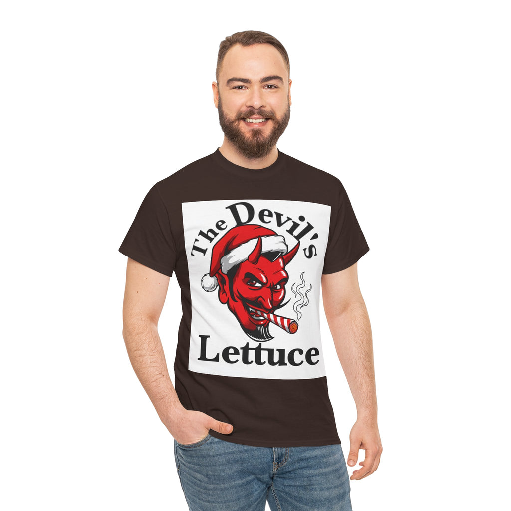 Devil's Lettuce Logo / Christmas Cotton Tee