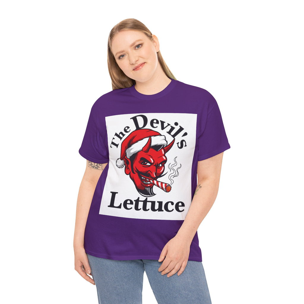 Devil's Lettuce Logo / Christmas Cotton Tee