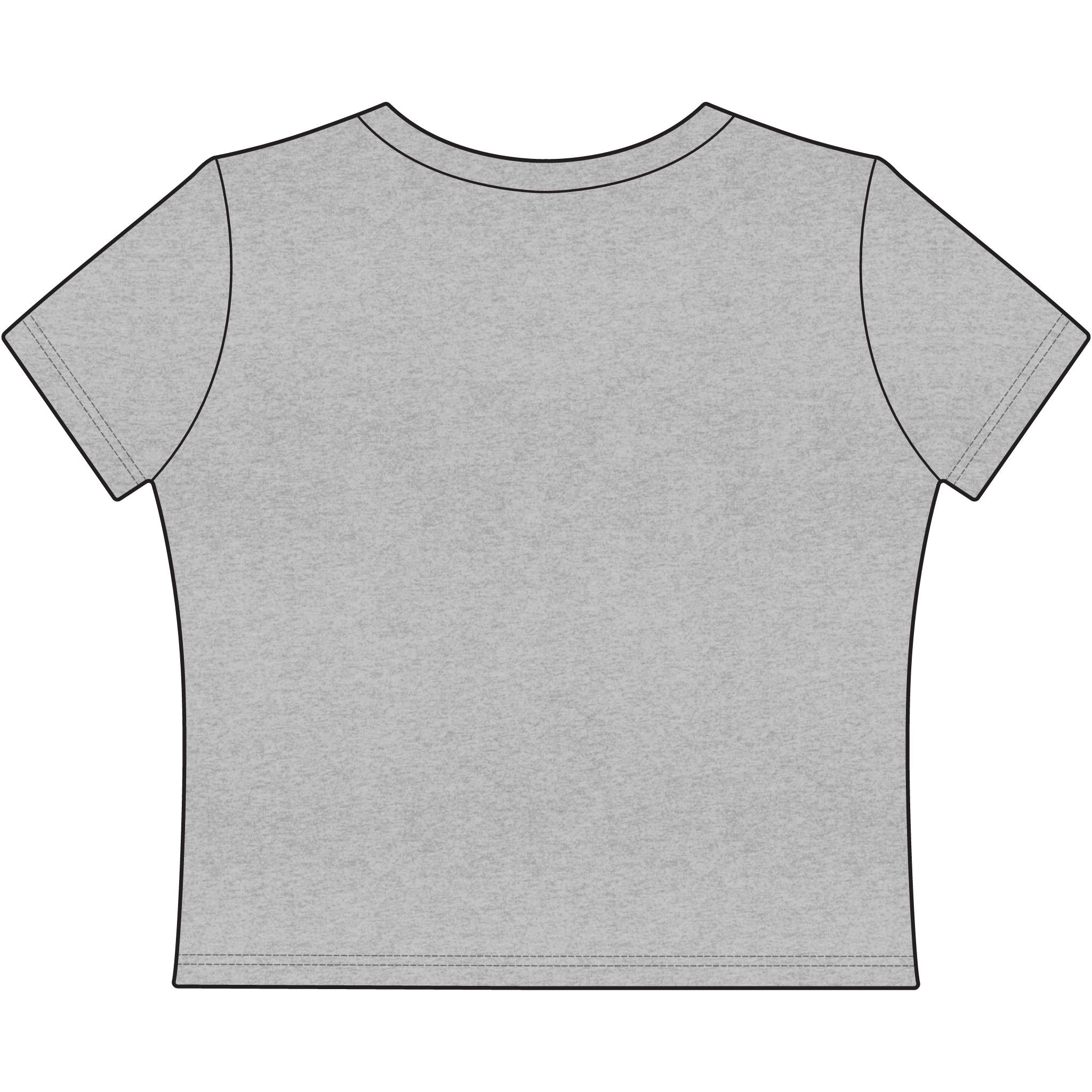 The Devil's Lettuce Baby Tee — Retro Devil Head Cannabis Humor Crop Top