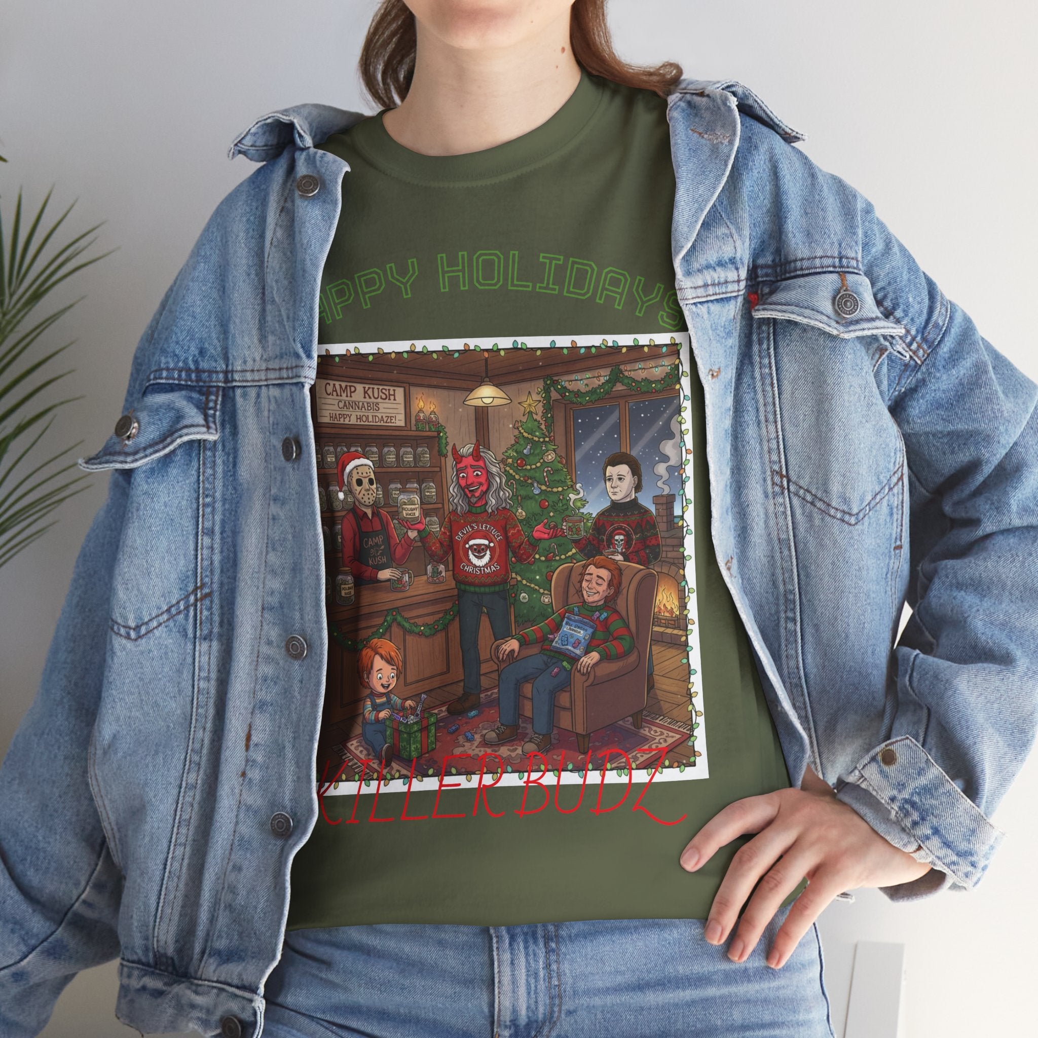 Happy Holidays!/Killer Budz Cotton Tee