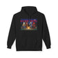 Killer Budz Fleece Hoodie with Devil's Lettuce Print, Unisex Cozy Sweatshirt for Campfire Nights, Halloween Gifts, Streetwear