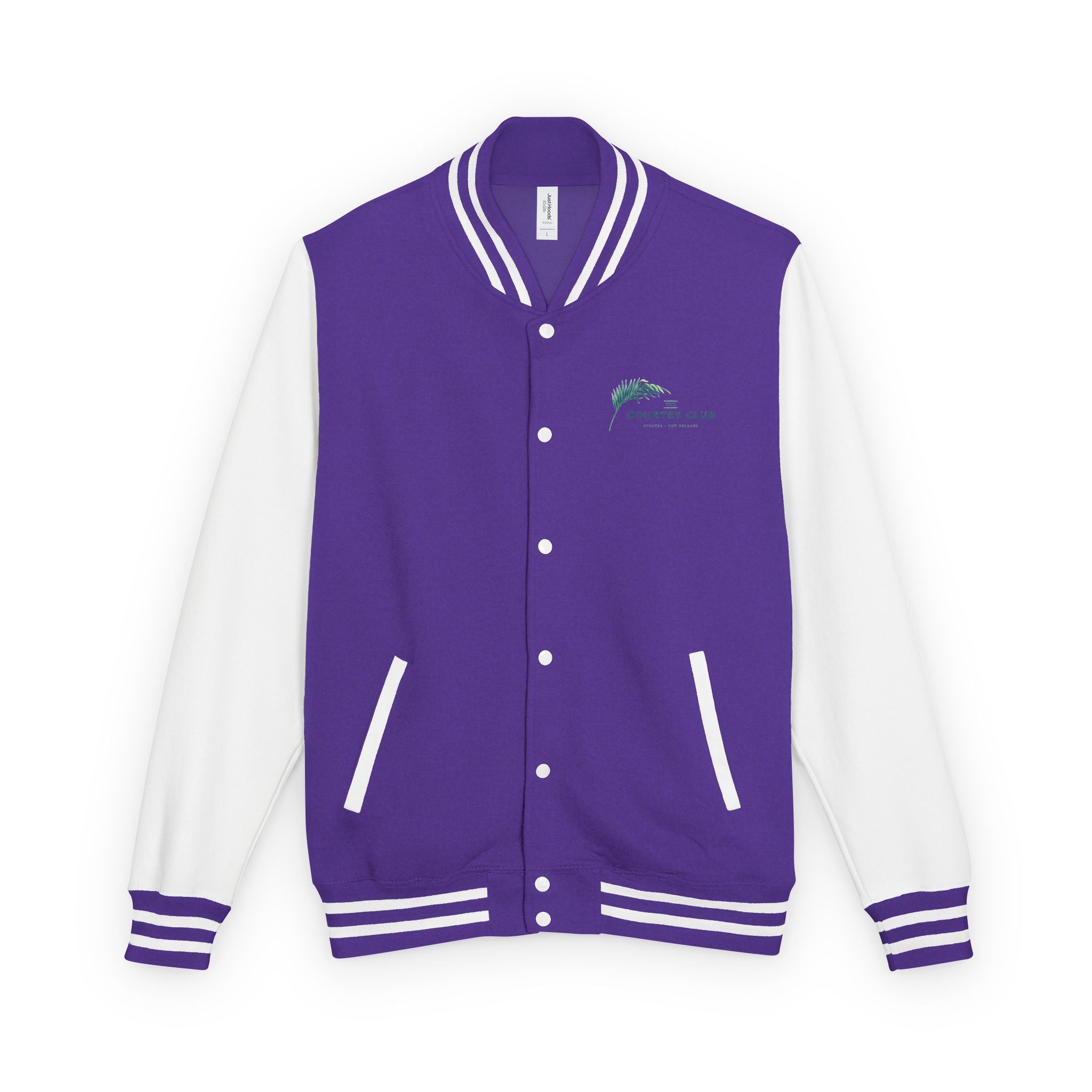 Letterman Jacket - The Country Club Palm Logo Varsity Jacket