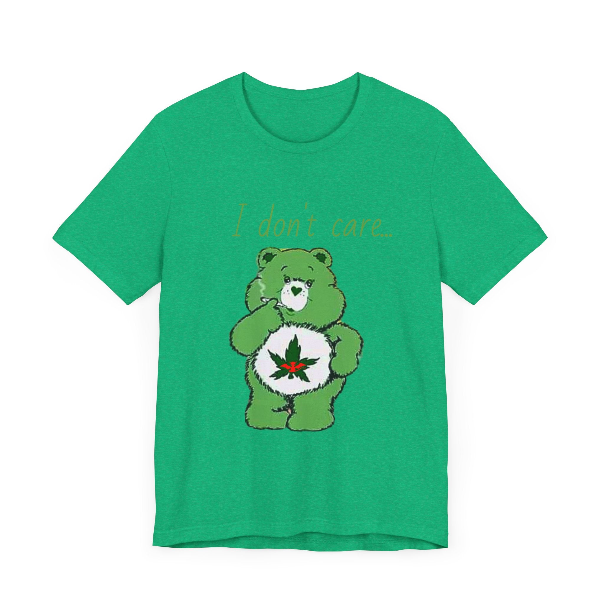 I don't care bear Short Sleeve Tee