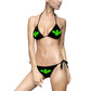 Women's Bikini Black(green devil stamp)