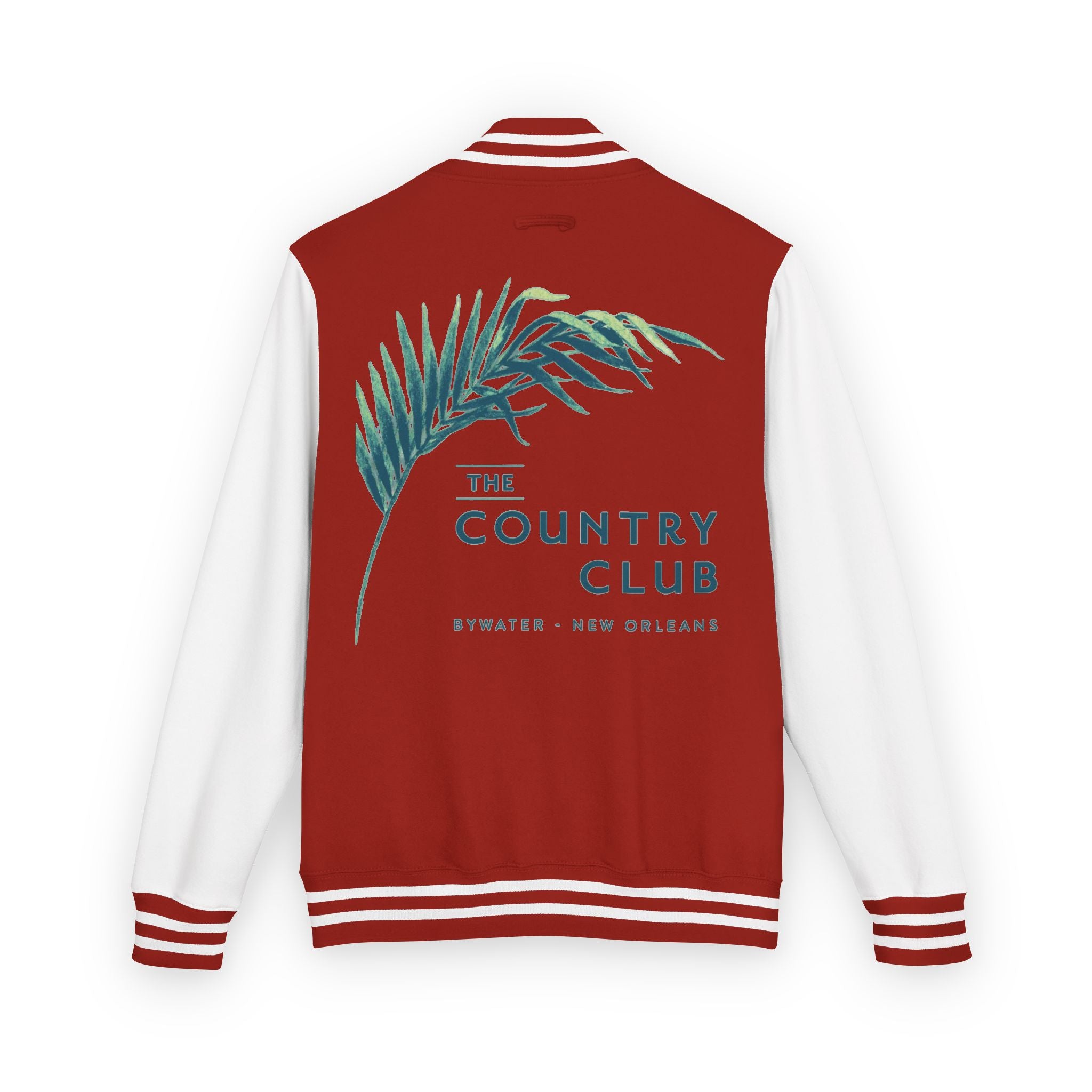 Letterman Jacket - The Country Club Palm Logo Varsity Jacket