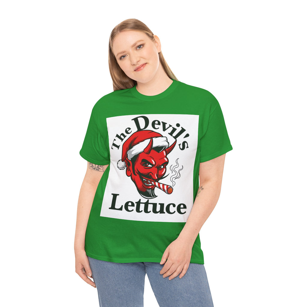 Devil's Lettuce Logo / Christmas Cotton Tee