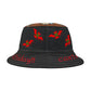 Can't wait till Friday! Bucket Hat/light green(AOP)
