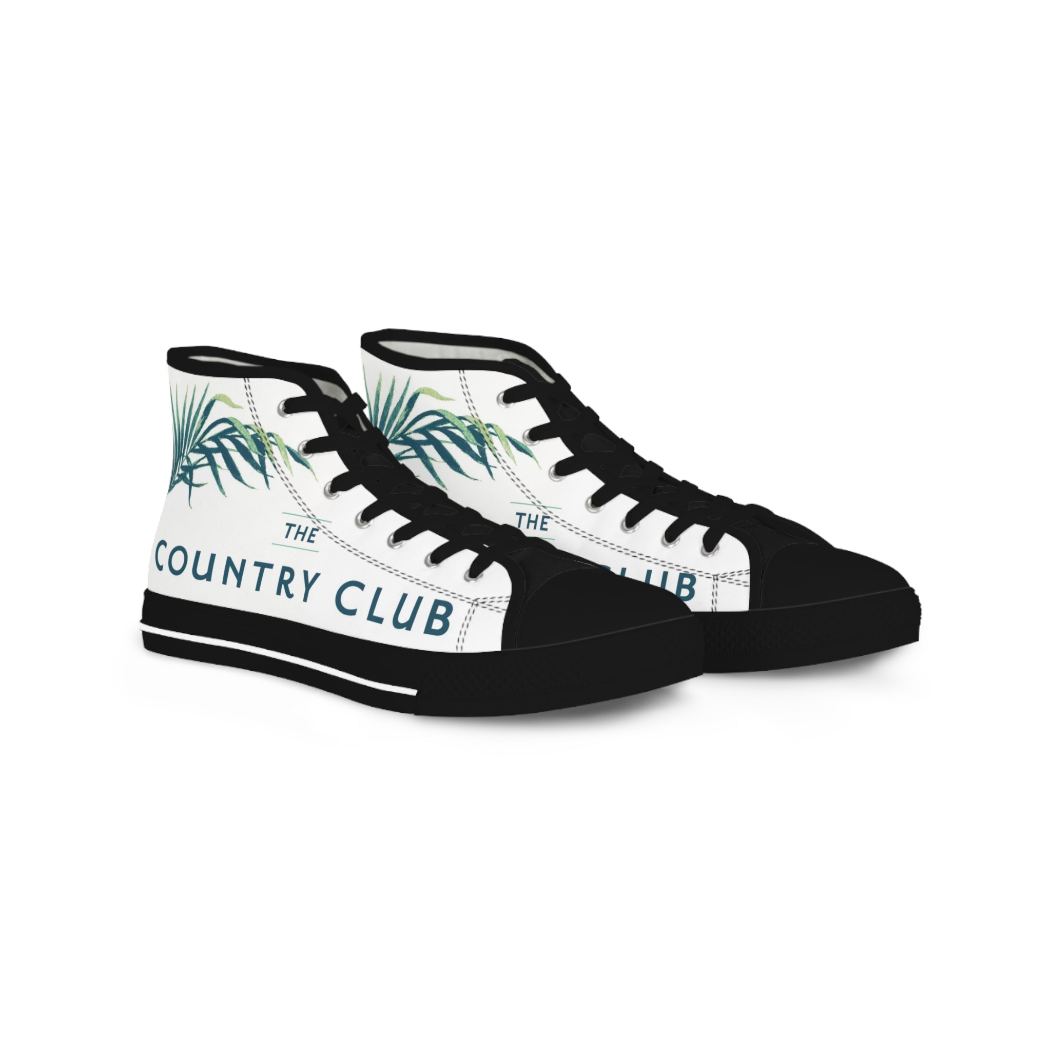 Country Club Men's High Top Sneakers Devil's Lettuce collection series 1