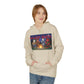 Killer Budz Fleece Hoodie with Devil's Lettuce Print, Unisex Cozy Sweatshirt for Campfire Nights, Halloween Gifts, Streetwear