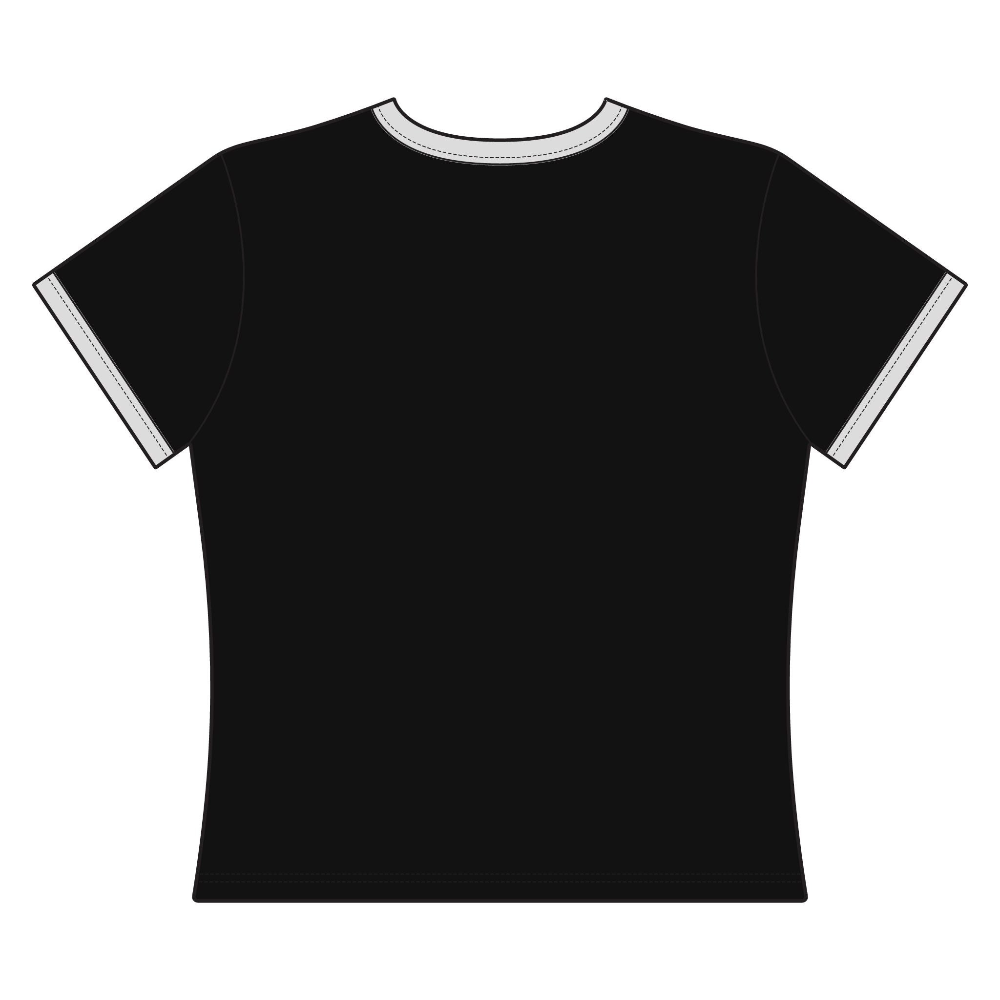 Women's Ringer Tee — The Devil's Lettuce Graphic Ringer Tee