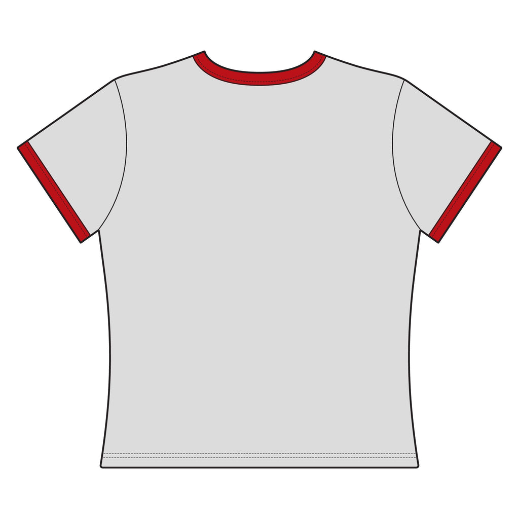 Women's Ringer Tee — The Devil's Lettuce Graphic Ringer Tee