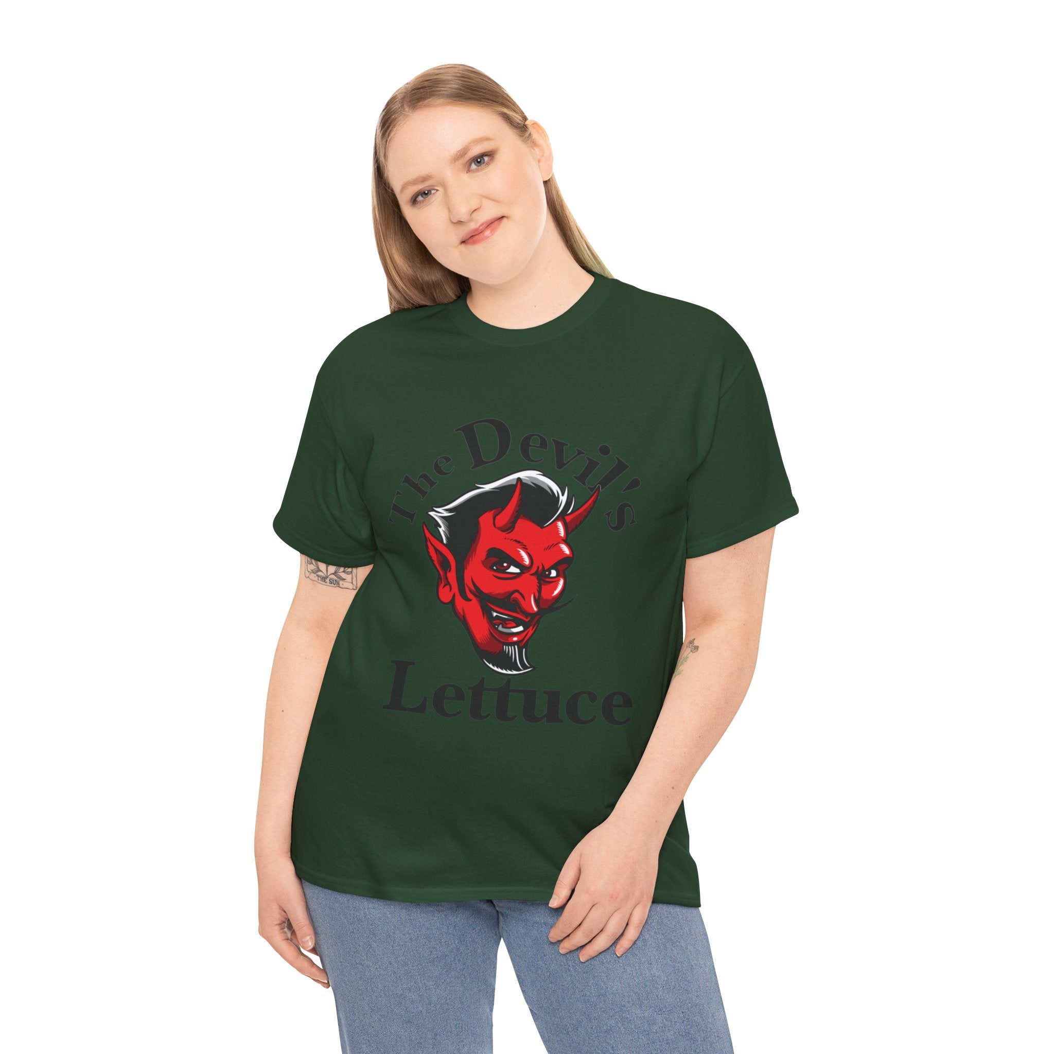 Devil's Lettuce Logo Cotton Tee