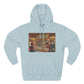 Camp Kush at Crystal LakeThree-Panel Fleece Hoodie, Cozy Casual Wear, Graphic Hoodie for Festivals, Men's and Women's Fashion, Perfect Gift for Stoners