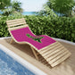 Devil's Lettuce Beach Towels Pink