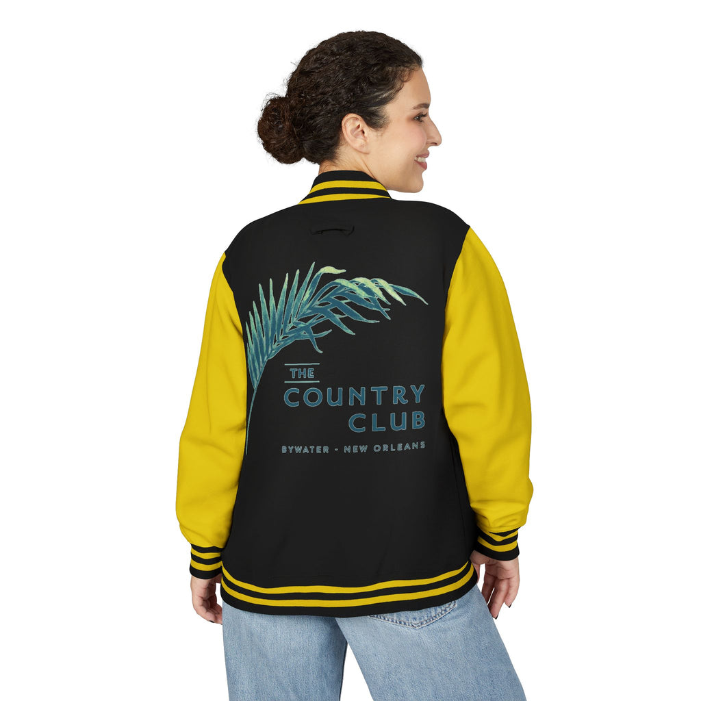 Letterman Jacket - The Country Club Palm Logo Varsity Jacket