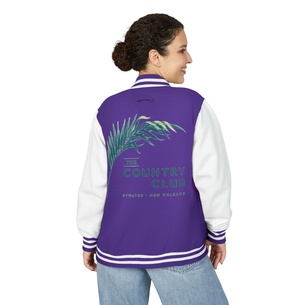 Letterman Jacket - The Country Club Palm Logo Varsity Jacket