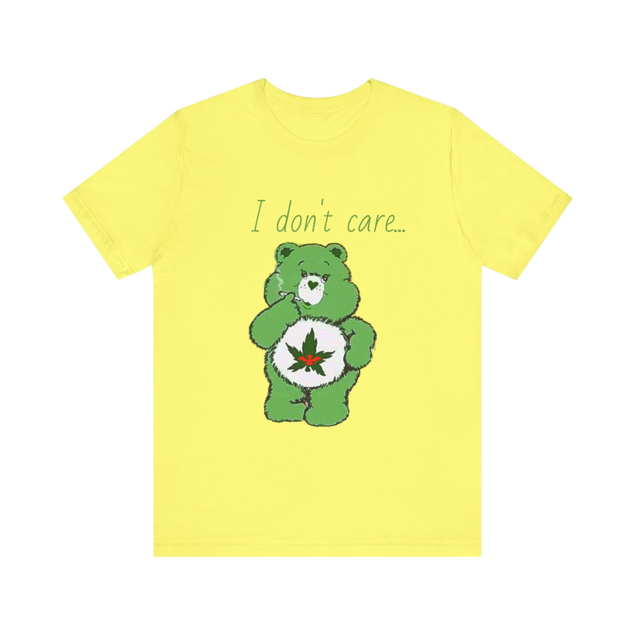 I don't care bear Short Sleeve Tee